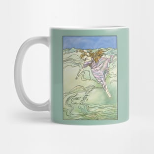 Drowning Girl (natural) Mug